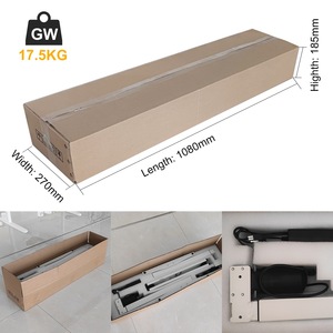 Bàn làm việc đứng điều chỉnh độ cao bằng điện, khung thép, mô tơ đơn hiện đại ZGO, dùng cho văn phòng, nhà ở, tòa nhà văn phòng - Product Image 6