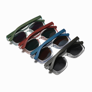 2025 Handmade Wooden Double Color Glasses Eco Mirror Shades Stylish UV400 <b>Sunglasses</b> <b>Mens</b> Bamboo <b>Square</b> <b>Sunglasses</b> - Product Image 4