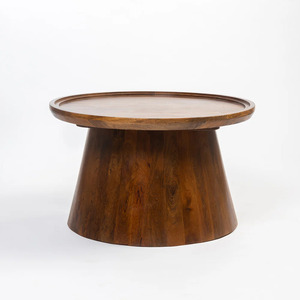 Handcrafted Modern Eco-Friendly Mango Wood <b>Nesting</b> <b>Coffee</b> <b>Table</b> <b>Set</b> of 3 for Living Room Home Furniture - Product Image 4