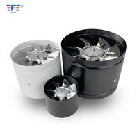 Système de CVC haute vitesse 4 6 8 10 12 pouces Installation facile Ventilateur silencieux de petite taille pour conduits d'aération