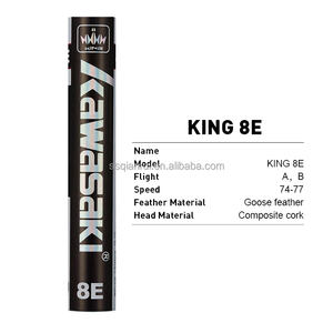 แบตมินตันขนห่านแบบยืดได้ลูกแบดมินตันขนห่าน12ชิ้นการแข่งขันระดับ1 - Product Image 1