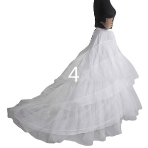 गर्म ब्राइडल शादी पेटीकोट अंडरस्कर्ट सफेद शादी पेटीकोट बॉल गाउन ड्रेस अंडरस्कर्ट स्कर्ट आधा पर्चियों शादी के सामान - Product Image 3