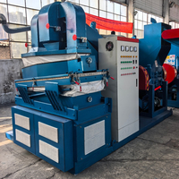Machine de recyclage de câbles 500 kg/h, séparateur de granulés de cuivre de type sec, service de formation gratuit