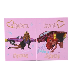 Alta calidad <span class=keywords><strong>Shakira</strong></span> 8 colores de moda conjunto de brillo de labios <span class=keywords><strong>Karol</strong></span> <span class=keywords><strong>G</strong></span> vegano de larga duración maquillaje impermeable mate desnudo cosmético - Product Image 1