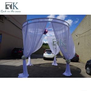 ตกแต่งงานแต่งงานชุดท่อคู่แบบกลมชุดท่ออลูมิเนียม - Product Image 1