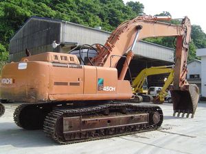 Vente en gros de machines d'excavatrice Hitachi Ex450H-5 #16E-7018 d'occasion de l'année 1996 au Japon - Product Image 3
