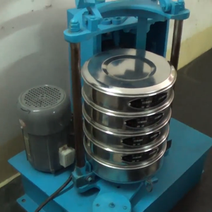 China Sand Test Sieve Laboratory Equipment Video <b>Vibrating</b> <b>Screen</b> Sieve for Test Verification - Product Image 6
