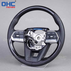 Volant en bois OHC MOTORS pour <span class=keywords><strong>Toyota</strong></span> LC300 Land Cruiser LC200 Prado 2016 2017 2018 2019 <span class=keywords><strong>2020</strong></span> 2021 2022 - Amélioration - Product Image 4