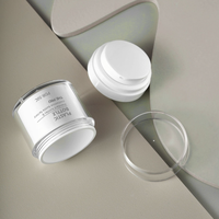 Flacon pompe en acrylique personnalisé avec pulvérisateur pour sérum de soin de la peau, idéal pour l'hydratation extérieure et les emballages de remplissage d'eau.