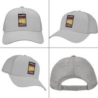 Gorra Trucker Heycap, Gorra de Béisbol Unisex Moderna, Transpirable, de Malla, con Cierre a Presión, de Algodón, con Visera Curva, Estilo Clásico