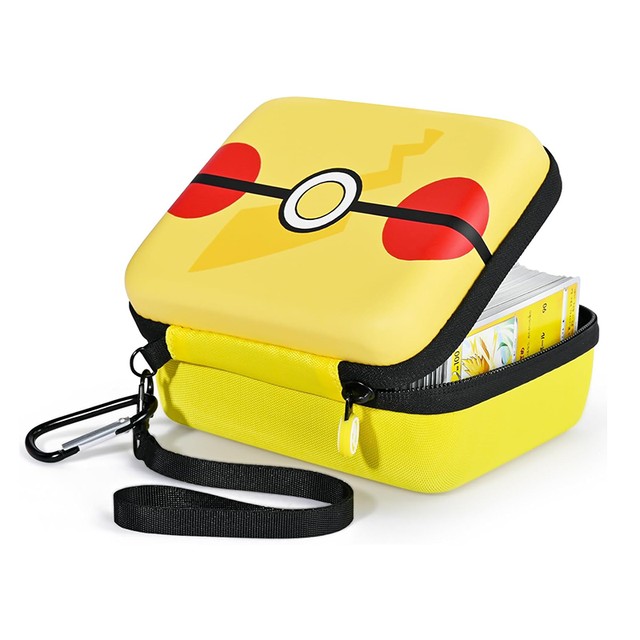 Portable Trading Storage Durable Waterproof Game Trading Cards Customized Zipper Eva Playing Card Case