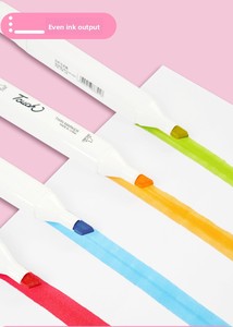 Marqueur blanc à pointe fine, en plastique, à base d'huile, pour dessin animé et <span class=keywords><strong>aquarelle</strong></span>, conception monobloc - Product Image 5