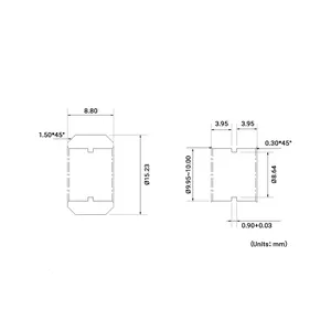 Kit de Ruedas en V <span class=keywords><strong>Xtreme</strong></span> <span class=keywords><strong>Mini</strong></span> BulkMan3D al por Mayor con Rodamientos MR105zz (Sin Ensamblar) para Piezas de Impresora 3D - Product Image 2