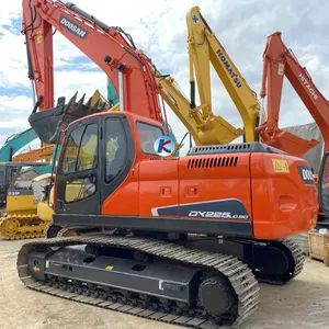 Nouvelle arrivée Excavatrice DX225 pelle rétrocaveuse Doosan225 Crawler Hydraulic excavadore