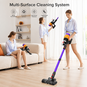 Multifunctional 37Kpa Suction Rechargeable Wireless <b>Portable</b> Handheld <b>Vacuum</b> Cleaner V22 <b>Vacuum</b> Cleaner Cleaner <b>Vacuum</b> - Product Image 6