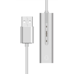 USB External Sound Card Audio 7.1 Adapter <strong>Mic</strong> Speaker <strong>Interface</strong> for Laptop PC - Product Image 4
