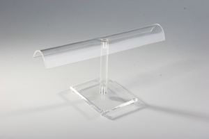 Expositor Acrílico Transparente de Tres Niveles en Forma de U, Estilo Moderno, Portátil y Premium, para Joyería/Cosméticos/Billeteras, para Uso en Escritorio o Estante - Product Image 6