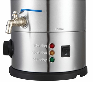 Nhà sản xuất sản phẩm máy móc thép không gỉ sáp Sáp melter máy làm nến máy - Product Image 4