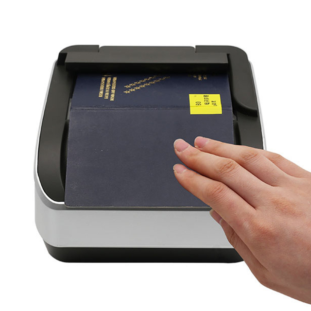 OCR RFID CMOS Passport Reader ICAO 9303 E-Passport Scanner with API SDK for System Integration 100% On-premise