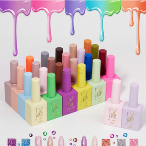 Fournitures professionnelles de vernis à ongles en gel 2026 pour salon, échantillons gratuits, flacons de vernis à ongles en gel au design unique, OEM, marque privée - Product Image 2
