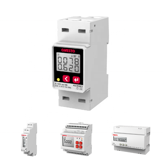 ONESTO Customizable Smart Electric Meter 230V Bi-directional Energy Meter RS485 Single Phase Energy Meter