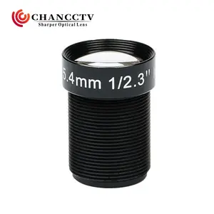 Low Distortion 1/2.3" 10MP 5.4mm with IR Cut Filter M12 Lens