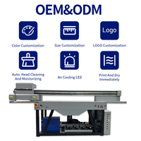 1612 mesin cetak Flatbed UV Format besar Printer UV untuk iklan spanduk papan tanda kaca kayu akrilik Panel plastik