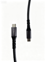 Cable USB-C USB3.1 Gen2 de 10 Gbps, Carga Rápida de 100 W, Nailon Trenzado Duradero y Ecológico, Compatible con Todos los Dispositivos Tipo C, OEM Personalizado