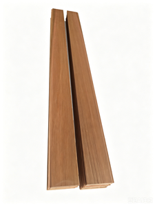 Panneau mural <span class=keywords><strong>en</strong></span> cèdre rouge occidental rainuré et langueté, naturel, résistant aux intempéries, pour revêtement extérieur et intérieur 12*150*2730 - Product Image 3