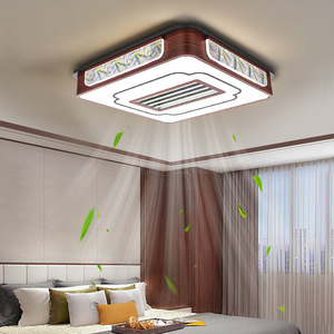Zhongshan Lighting Ceiling <b>Fan</b> Light Led Flush Mount 220V For Living Room Bedroom Ultra Quiet With Plastic Blades - Product Image 2