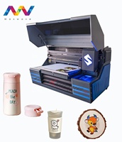 Pencetakan Inkjet Uv Timbul Pernis Akrilik Kaca Ponsel Penutup One Pass Printer A3 Uv Portabel Presisi Tinggi