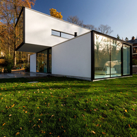 Maison préfabriquée portable de luxe de 20 pieds et 40 pieds, maisons modulaires personnalisées, maison, cabane Apple, bureau, pod, mini-maisons