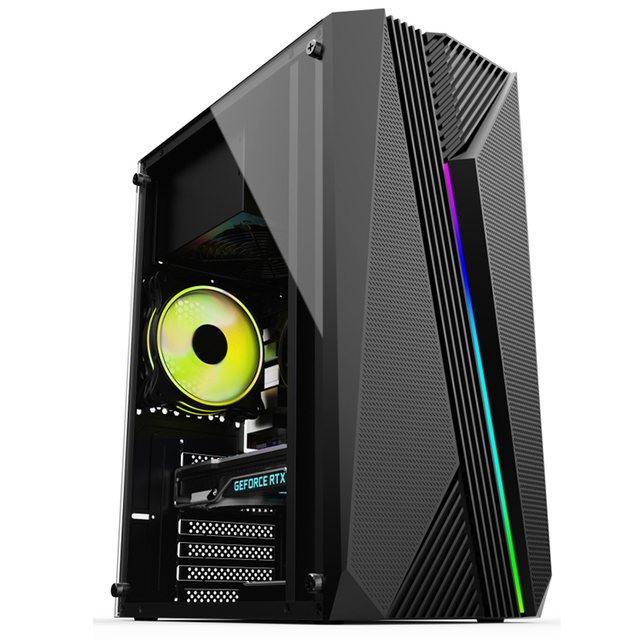 OEM Pc case Micro Atx Computer case Custom Mini Itx case ARGB Effect Computer Gaming Casing
