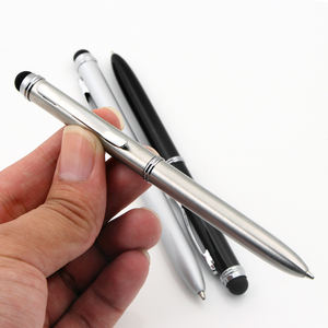 Vente flash - Stylos personnalisés - Stylo court en métal avec une largeur d'écriture de 1,0 mm - Personnalisable avec logo - Product Image 5