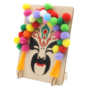 Hand Painted Peking Opera Mask <b>DIY</b> <b>Kit</b> Educational Toy Model Ornament For Kids Science Experiment Craft - Product Image 3