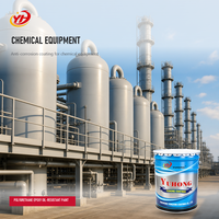 Peinture époxy polyuréthane transparente haute brillance Yuhong, excellente résistance à l'eau, à l'huile et à la corrosion, revêtement pour équipements chimiques
