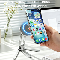Support d'ordinateur plat flexible en alliage d'aluminium anti-corrosion à hauteur réglable magnétique pour bureau et lit – Vente directe usine
