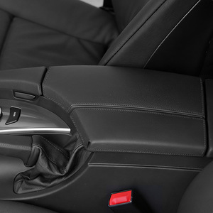 Cubierta de Reposabrazos Central para BMW Serie 5 E60, Cuero de Microfibra Auténtica, Modificación 04-10 - Product Image 3