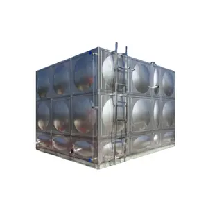 Factory wholesale High quality insulated rectangular modular panel stainless steel water tank for drinking water