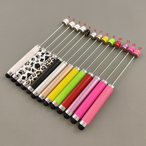 Cool Focal Beads Estilistas decorativos Regalos de abalorios únicos Fancy Metal DIY Artículos con cuentas Pen Stylus - Product Image 2
