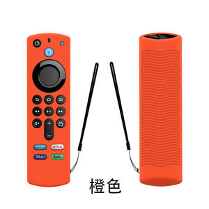 Étui de protection en silicone antichoc pour la nouvelle télécommande vocale Amazon ALEXA 2021 de 3e génération, étui pour Amazon <span class=keywords><strong>Fire</strong></span> TV <span class=keywords><strong>Stick</strong></span> de 3e génération avec cordon - Product Image 3