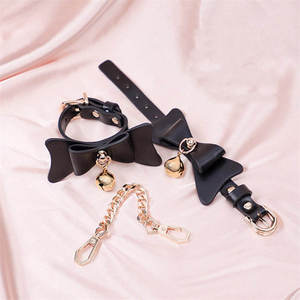 Set Bondage fatto a mano Fetish <span class=keywords><strong>Bdsm</strong></span> abiti e abbigliamento Fetish in pelle Bondage Set Bondage - Product Image 6