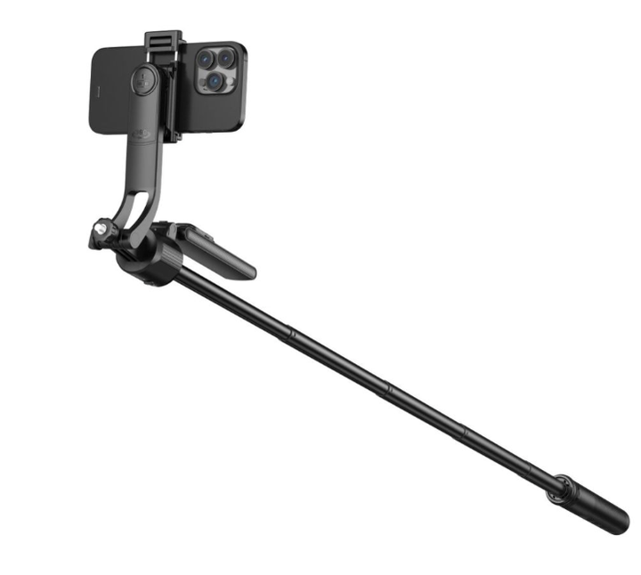 1/4 "Interface Multi-Compatible Conception Amovible Portable Selfie Stick Flexible Rotatif Selfie Gimbal Quadrapod