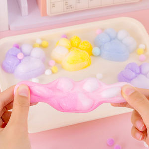 Simpatici giocattoli sensoriali da spremere Fidget per adulti bambini con sollievo dallo Stress TPP che allevia lo Stress Ultra morbido e carino con zampa di gatto giocattolo Squishy - Product Image 6