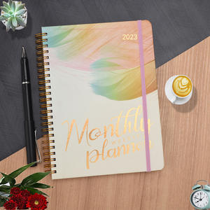 LABON-Agenda Diaria semanal, planificador diario, cuaderno, pegatina en espiral, planificador y diario, regalo, <span class=keywords><strong>2023</strong></span> - Product Image 2