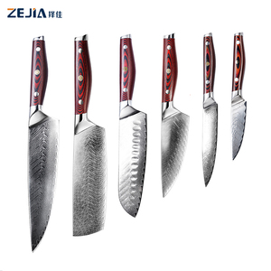 Vg 10 couteau De Chef professionnel en acier 8 pouces, couteau De Cuisine en acier damas <span class=keywords><strong>Couteaux</strong></span> De Cuisine couteau De Chef - Product Image 6