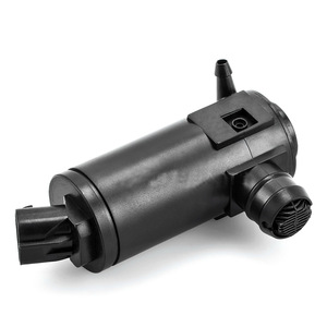 Water Spray Motor Wash <b>Pump</b> For Toyota Camry Corolla 85330-04010 85330-04011 Electric <b>Black</b> Plastic Metal Rubber - Product Image 2