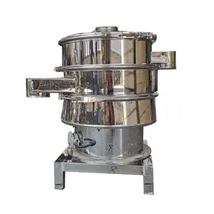 Easy Clear Commercial Flour Sieve Machines Top Quality Vibrating Screen Manufacturer