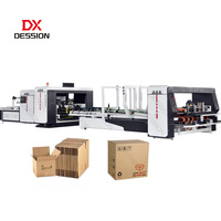 Máquina Automática de Plegado y Encolado de Cajas de Cartón de Alta Calidad
