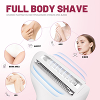 Kit de rasoir électrique multifonctionnel pour femmes, tondeuse bikini, épilateur rechargeable pour le corps, rasoir pour les jambes, ensemble d'épilation